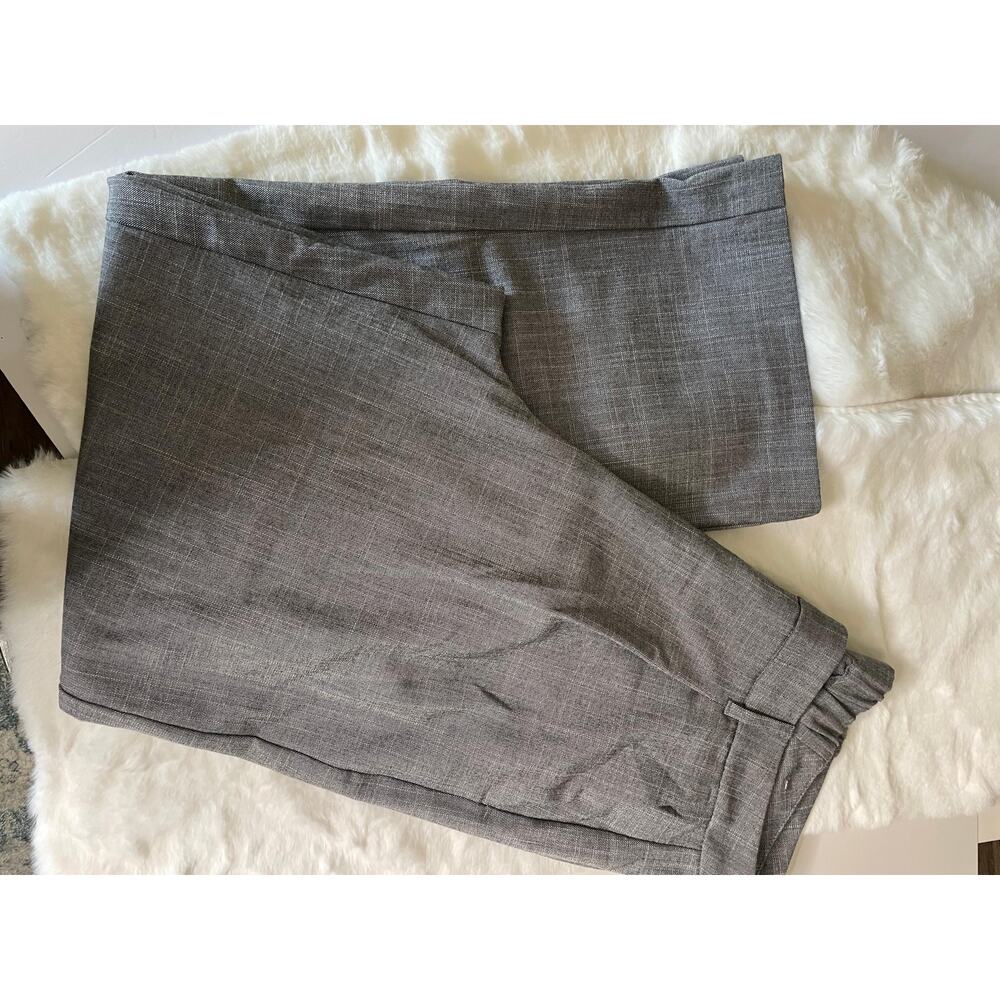 Old Navy Gray Wide Leg High Waisted Linen Blend Pants XL - Picture 11 of 11